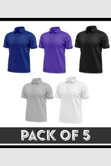 Pack of 5 - Polo T-Shirts